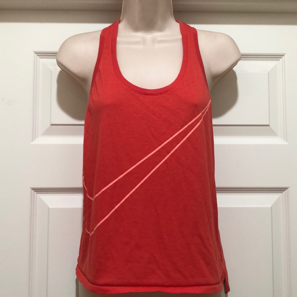 Nike Orange/Res Color Tank Size M